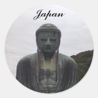 Japan-Aufkleber Runder Aufkleber