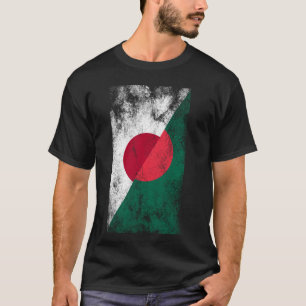 Japan - Bangladesch-Flaggen - Japanisch - Banglade T-Shirt