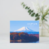 Japan Berühmte Fuji Postkarte (Stehend Vorderseite)