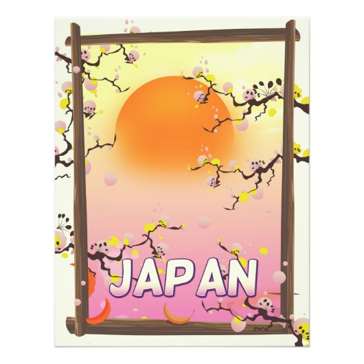 Japan Blossom Garden Fotodruck (Vorne)