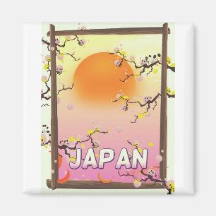Japan Blossom Garden Magnet