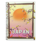 Japan Blossom Garden Notizblock (Vorderseite)