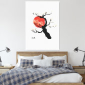 Japan Bonsai Leinwanddruck (Insitu (Schlafzimmer))