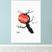 Japan Bonsai Leinwanddruck (Insitu (Holzboden))