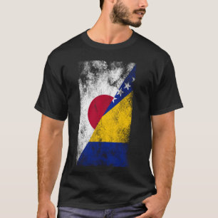 Japan - Bosnien und Herzegowina - Flaggen - Japan  T-Shirt