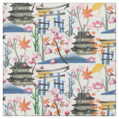 Japan Botanical Stoff (Nahaufnahme)