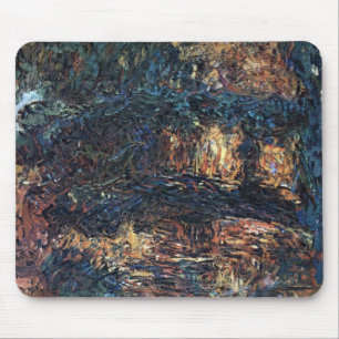 Japan-Brücke von Claude Monet, Vintage Fine Art Mousepad