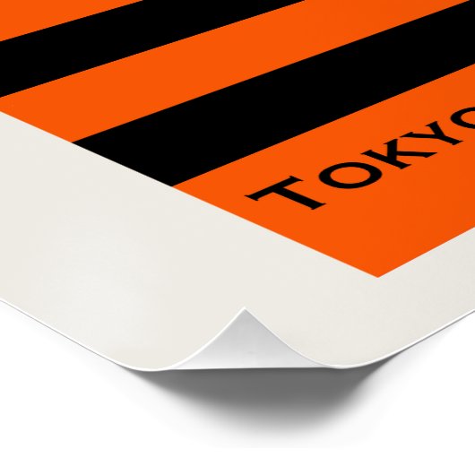 Japan Bullet Train Shinkansen Poster (Ecke)