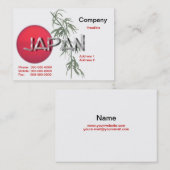 Japan Business Card Visitenkarte (Vorne/Hinten)