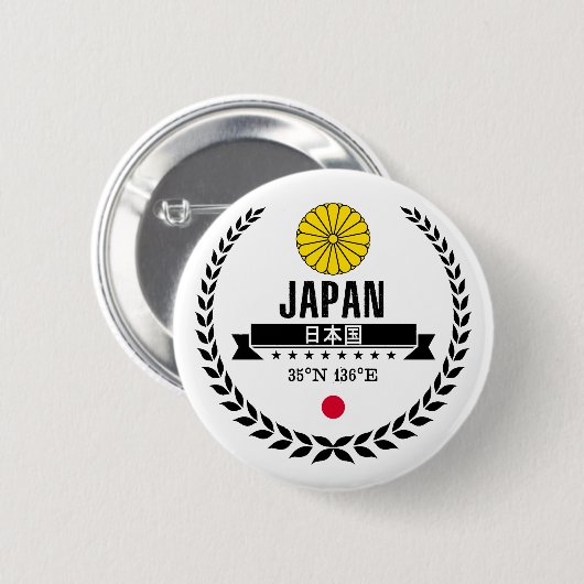 Japan Button (Vorne & Hinten)