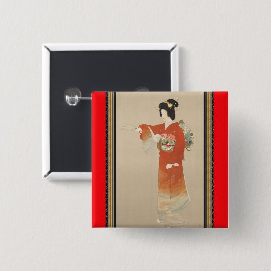 Japan Button (Vorne & Hinten)