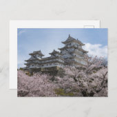 Japan Castle Postkarte (Vorne/Hinten)