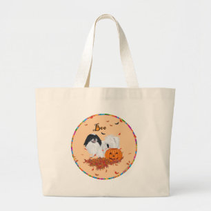 Japan-Chin Halloween Jumbo Stoffbeutel