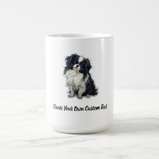 Japan-Chin-Hund Erstellen Sie Ihren eigenen benutz Kaffeetasse