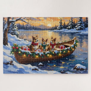Japan-Chin-Weihnachtsboot-Feiertag Puzzle