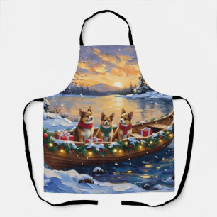 Japan-Chin-Weihnachtsboot-Feiertag Schürze