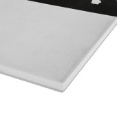 Japan Cityscape Travel | Tokyo Skyline Silhouette Schneidebrett (Ecke)