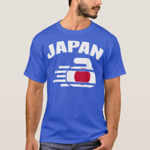 Japan Curling Rock Sport Fans japanische Curlers g T-Shirt
