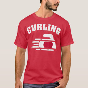 Japan Curling Rock Sport Fans japanische Curlers g T-Shirt