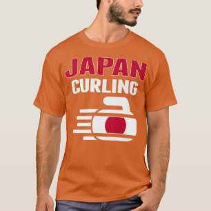 Japan Curling Team Fans Jersey Japanischer Winter  T-Shirt