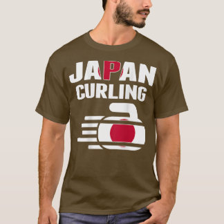 Japan Curling Team Fans Jersey Japanischer Winter  T-Shirt