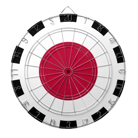 Japan Dartboard & Japanese Flag / Game Board Dartscheibe (vorne)