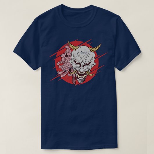 Japan Devil Oni Demon T-Shirt (Design vorne)