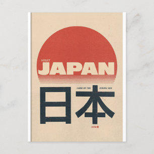 Japan Die Aufgehende Sonne Postkarte