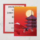 Japan Einladung (Vorne/Hinten)