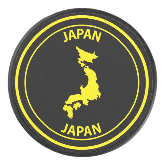 Japan Eishockey Puck (Vorderseite)