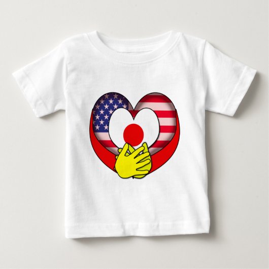 Japan-Entlastung Baby T-shirt (Vorderseite)