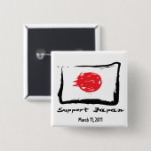 Japan-Entlastung - Stützjapan-Knöpfe Button (Vorne & Hinten)