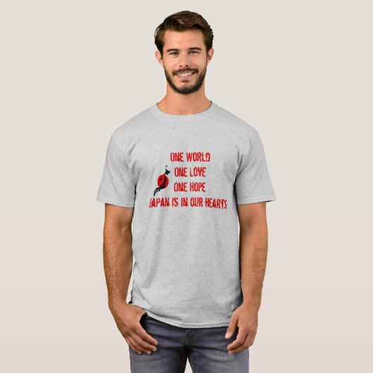 JAPAN-ENTLASTUNGS-SHIRT Männer T-Shirt (Vorne ganz)
