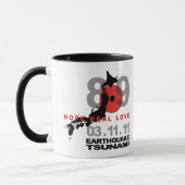 Japan-Erdbeben 8,9 Tasse (Links)