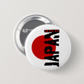 Japan-Erdbeben-Knopf Button (Vorne & Hinten)