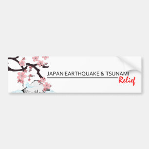*Japan Erdbeben-/Tsunami-Entlastung * Autoaufkleber