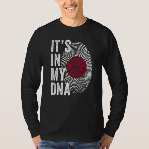Japan Es Ist In Meiner DNA Süße Japanische Fingera T-Shirt