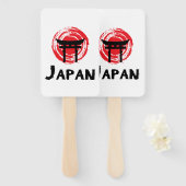 Japan Fächer (Vorne und Hinten)