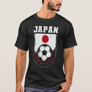 Japan-Fahne Fußballfan T-Shirt