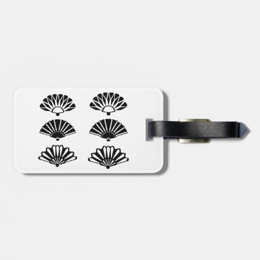 Japan Fans Thunder_Cove Gepäckanhänger (Rückseite horizontal)