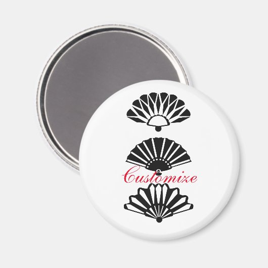 Japan Fans Thunder_Cove Magnet (Vorderseite/Rückseite)