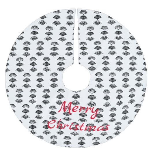 Japan Fans Thunder_Cove Polyester Weihnachtsbaumdecke (Vorderseite)