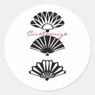 Japan Fans Thunder_Cove Runder Aufkleber