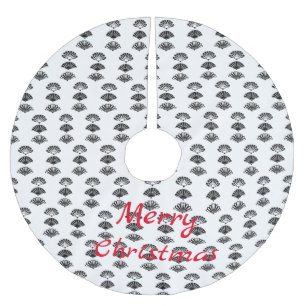 Japan Fans von Thunder_Cove Polyester Weihnachtsbaumdecke