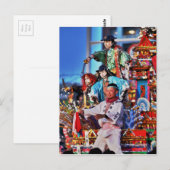 Japan Festival Tradition Postkarte (Vorne/Hinten)