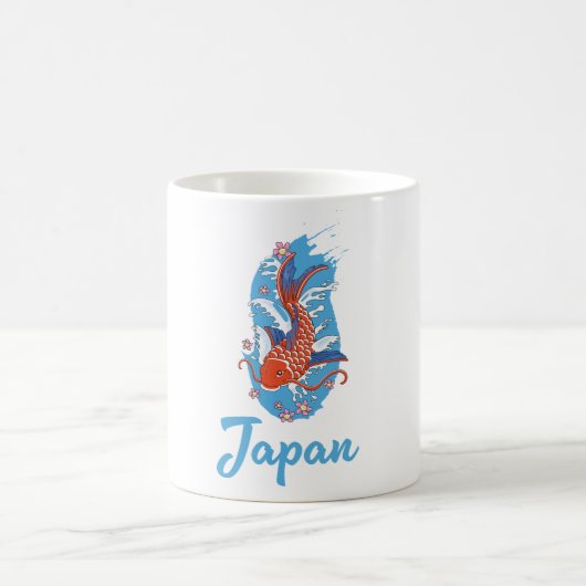 Japan Fischereilogo Kaffeetasse (Mittel)