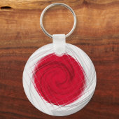 Japan Flag Artwork Schlüsselanhänger (Vorderseite)