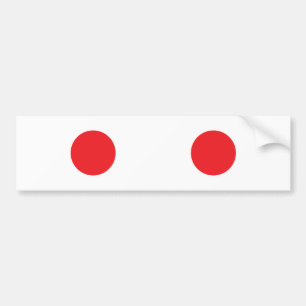 Japan Flag Autoaufkleber