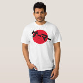 Japan Flag GAMER Shirt - "GE-MA-Videospiele" (Vorne ganz)