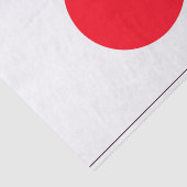 Japan Flag Geschenkpapier Seidenpapier (Ausschnitt)